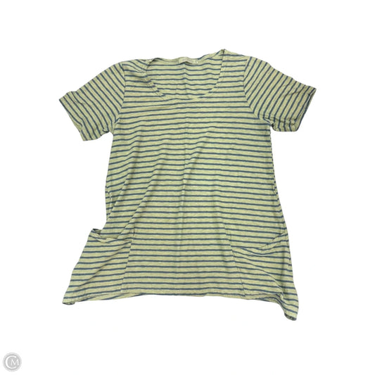 Top Short Sleeve By Cut Loose In Green, Size: Xs