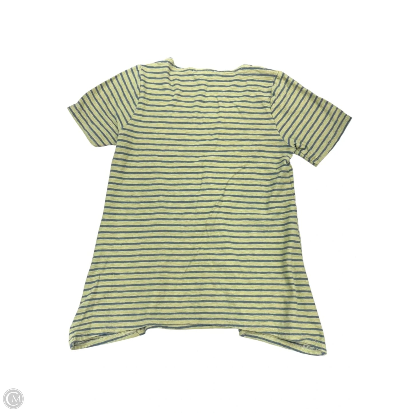Top Short Sleeve By Cut Loose In Green, Size: Xs