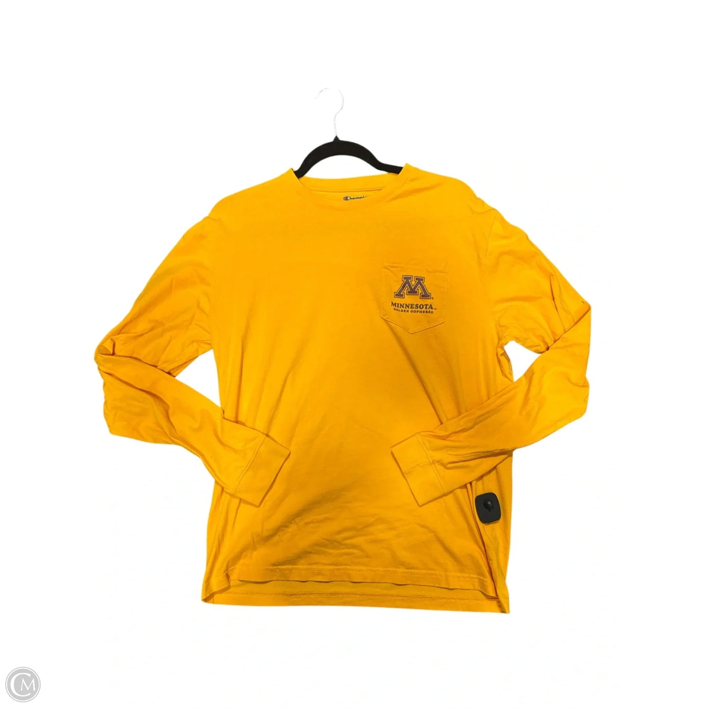Athletic Top Long Sleeve Crewneck By Champion In Maroon, Size: Xl