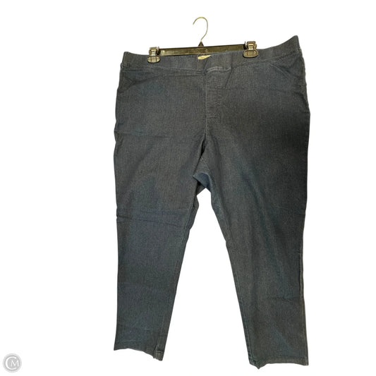 Jeans Jeggings By Per Se In Navy, Size: 3x