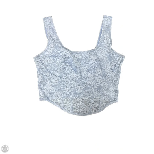 Top Sleeveless By Pink In Purple, Size: Xxl