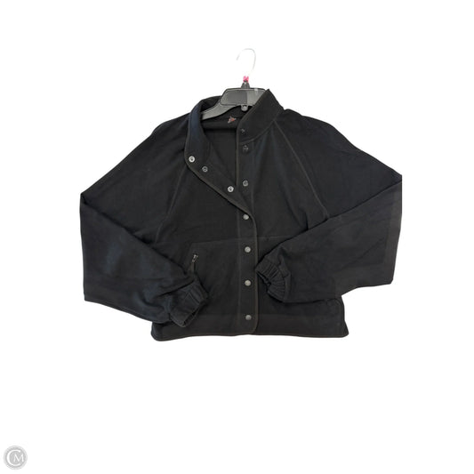 Jacket Fleece By Mono B In Black, Size: S