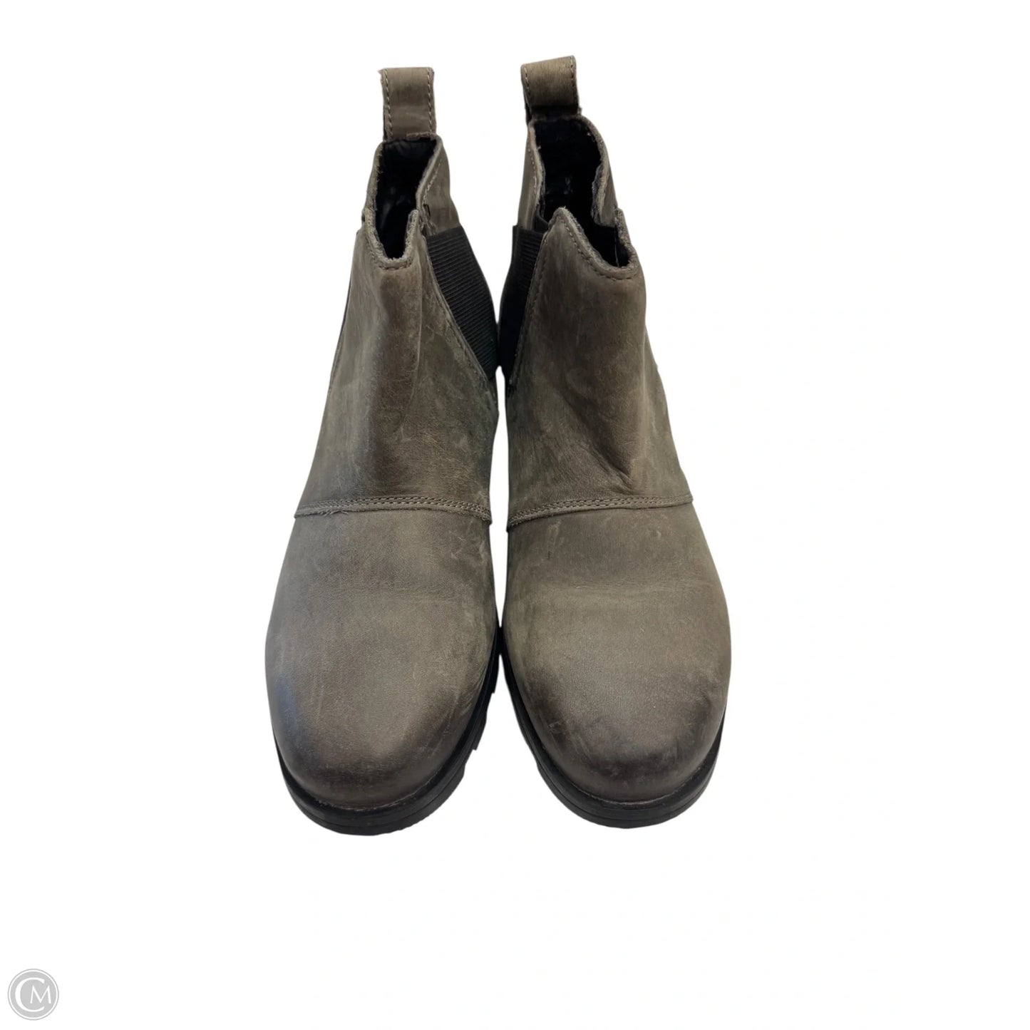 Boots Ankle Flats By Sorel In Green, Size: 7