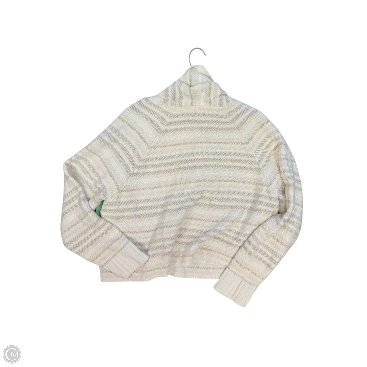 Sweater Cardigan By Moth In Cream, Size: M