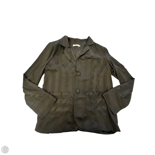Blouse 3/4 Sleeve By Clothes Mentor In Black, Size: L