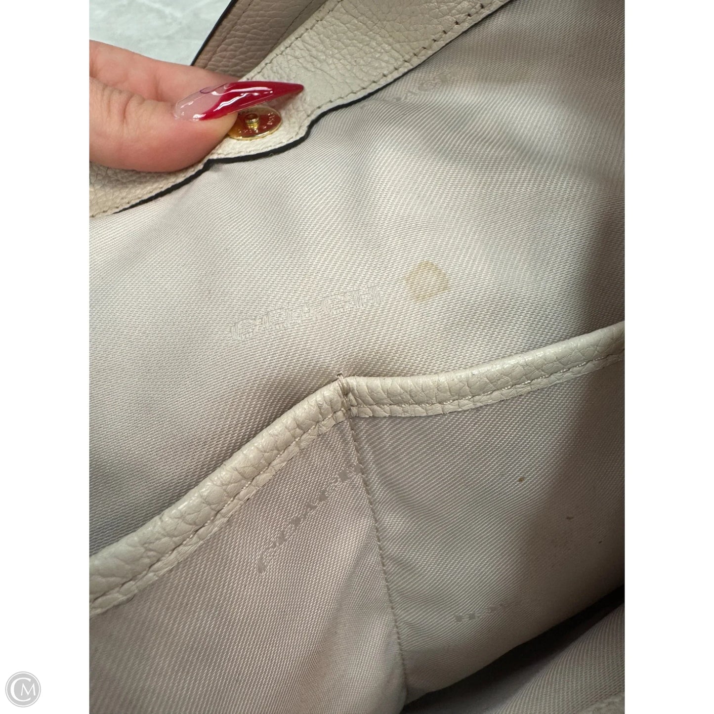 Handbag Designer By Coach, Size: Large