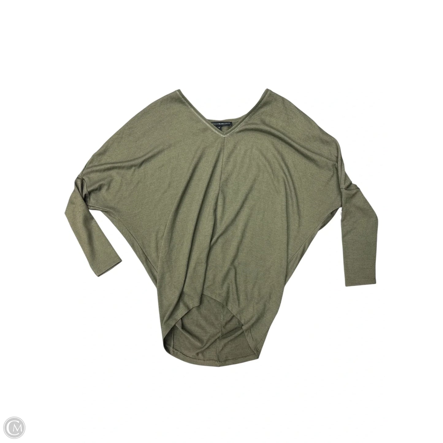 Top Long Sleeve By White House Black Market In Green, Size: S