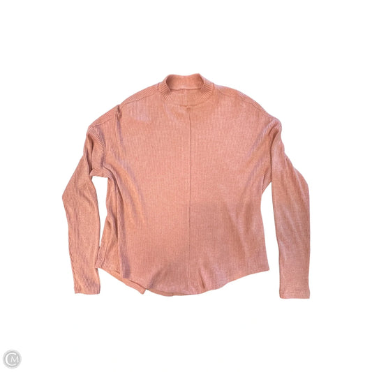 Top Long Sleeve By So In Peach, Size: S