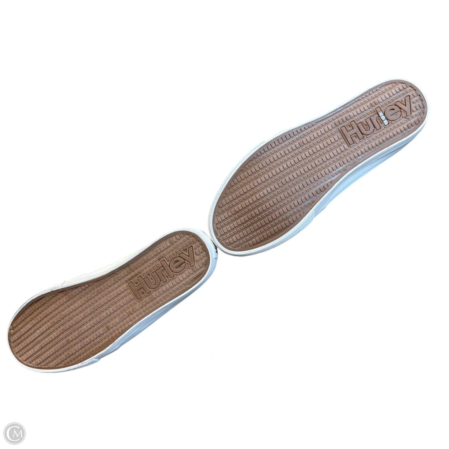 Shoes Flats By Hurley In Black & White, Size: 10