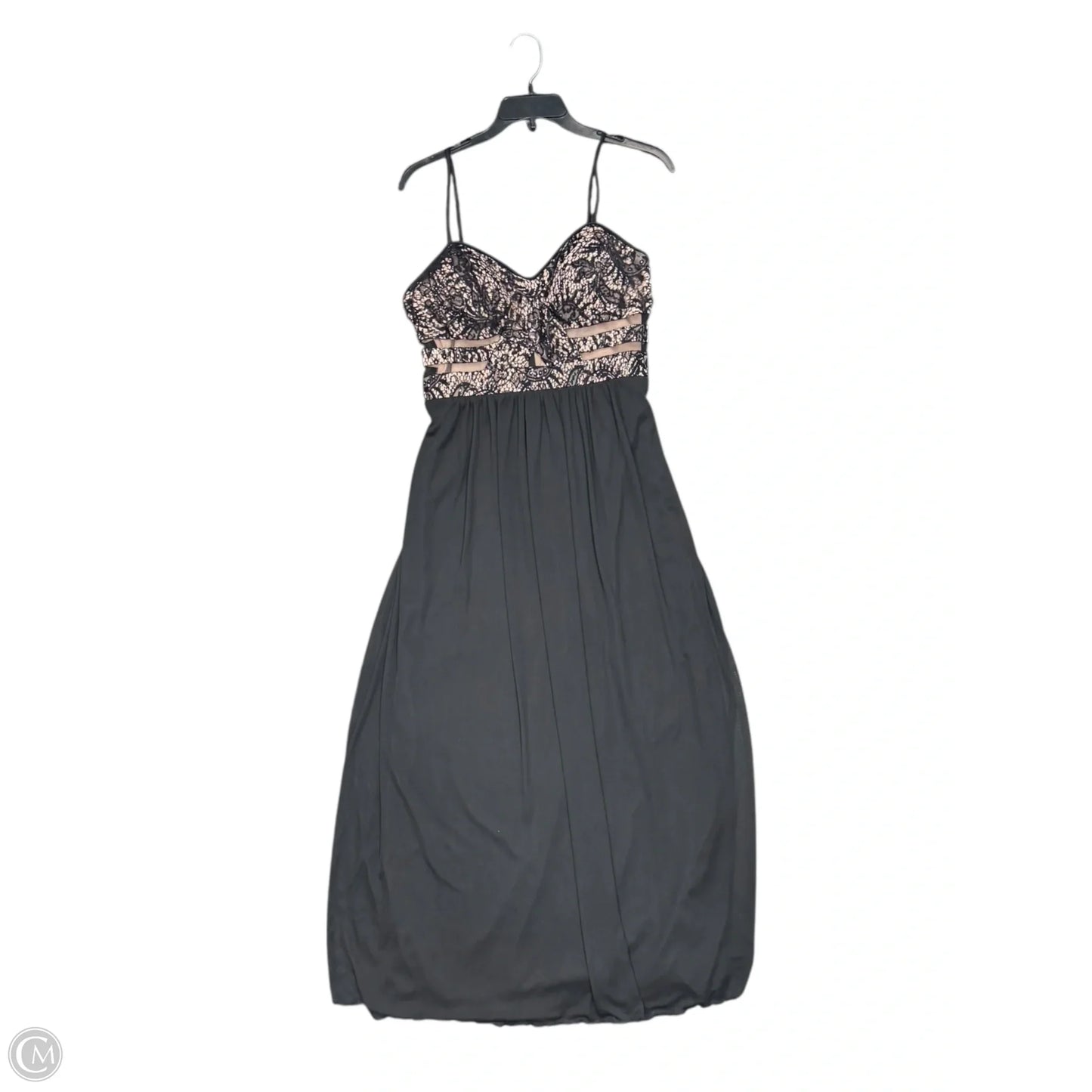 Dress Party Long By Clothes Mentor In Black, Size: 10