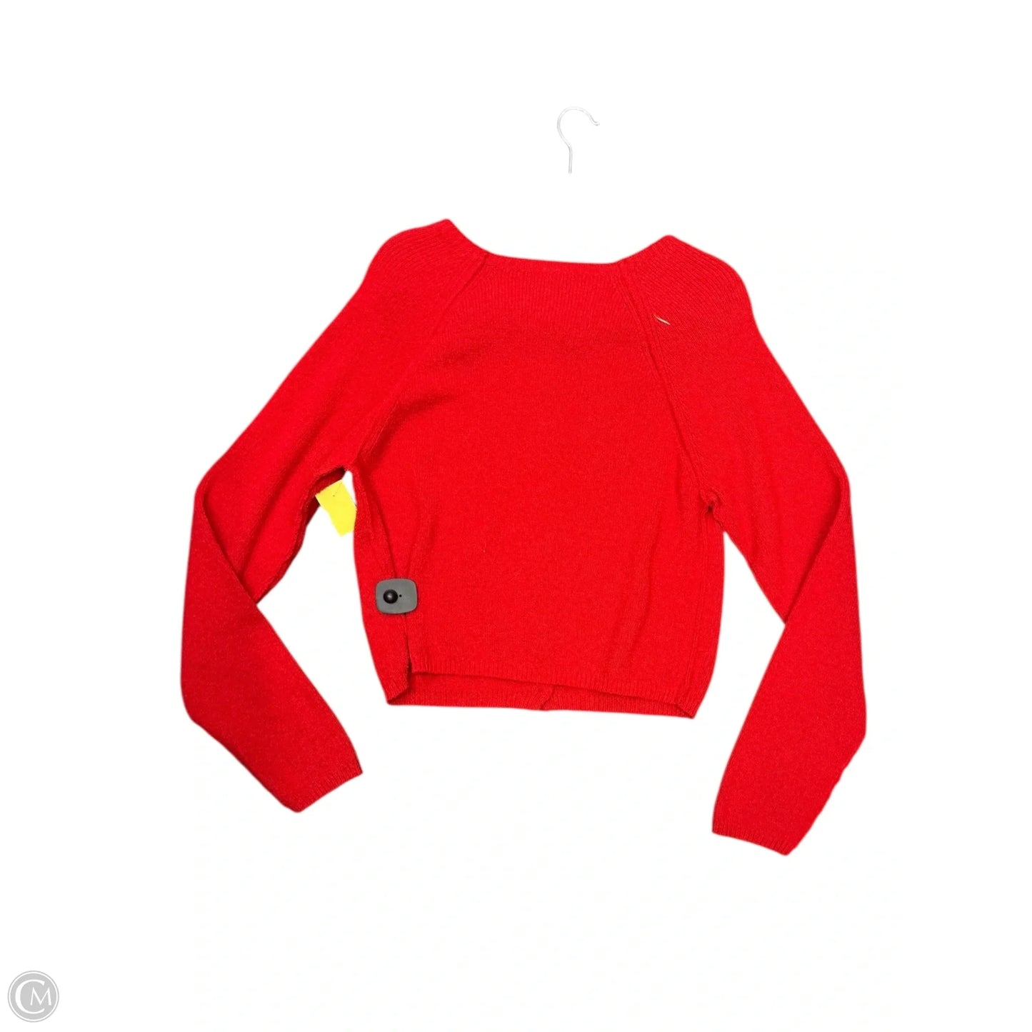 Sweater Cardigan By Free People In Red, Size: L