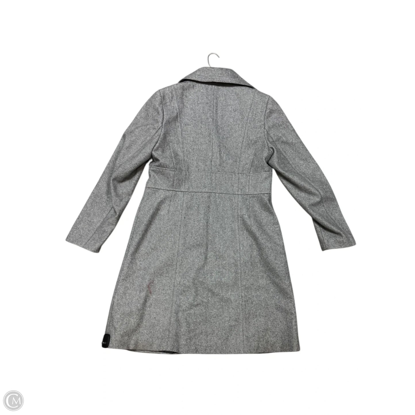 Coat Peacoat By Nine West In Grey, Size: 12