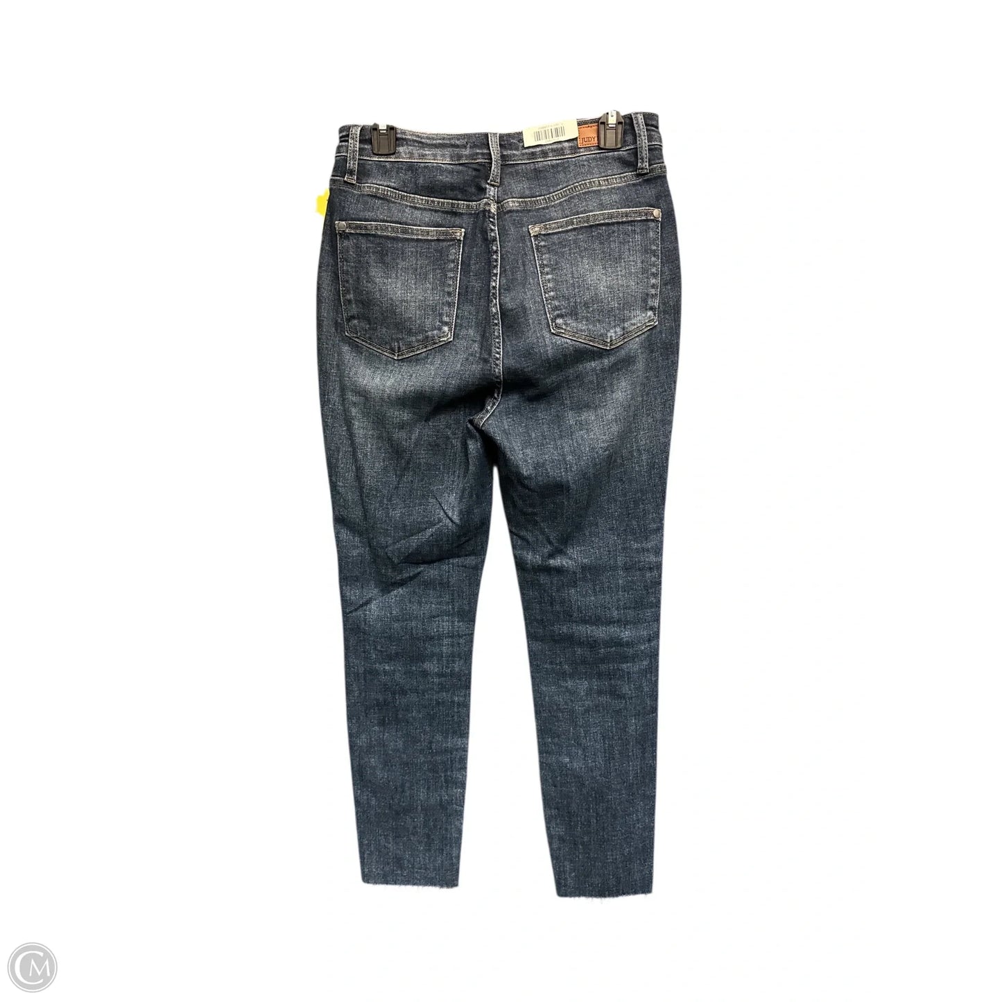 Jeans Cropped By Judy Blue In Blue Denim, Size: 10