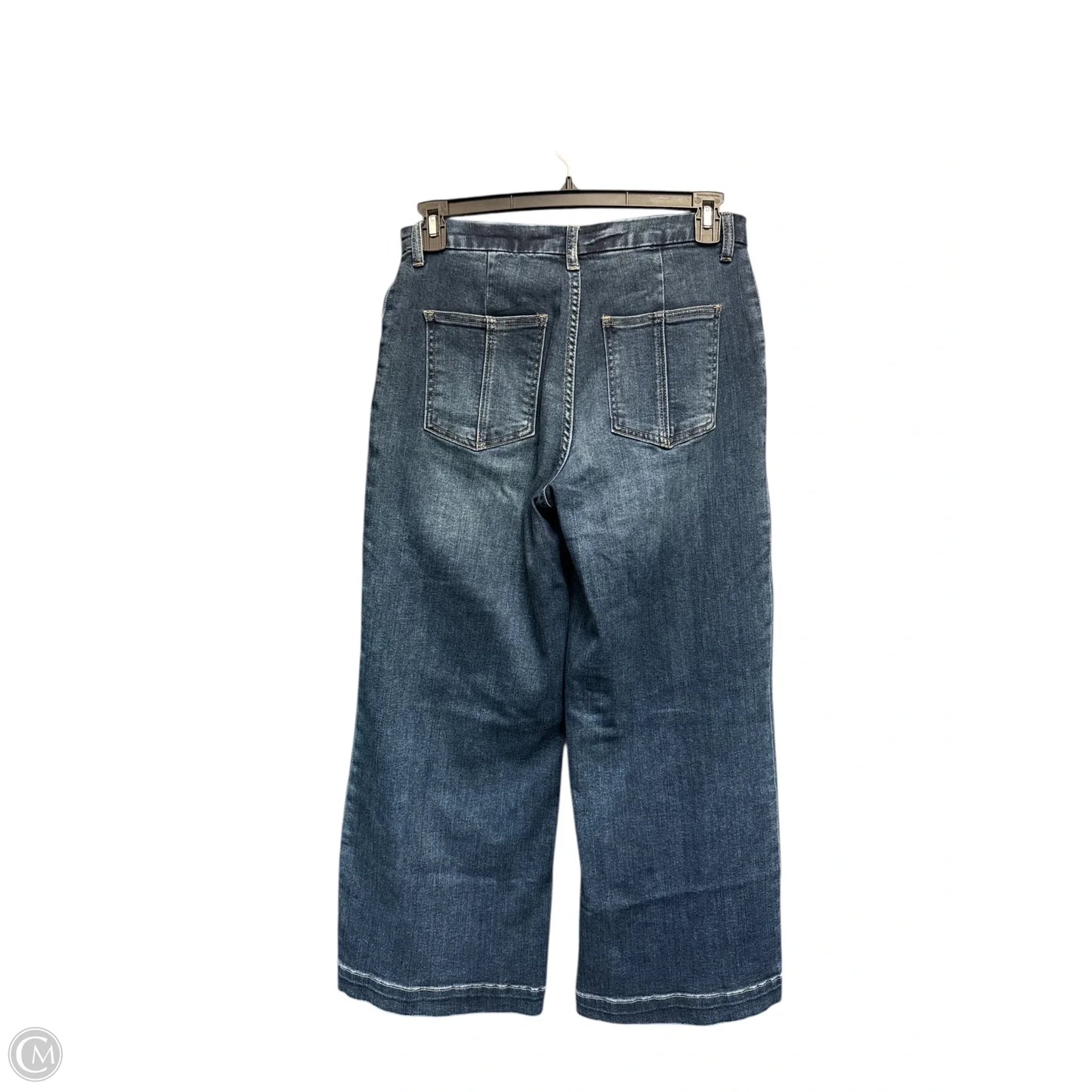 Jeans Wide Leg By Kut In Blue Denim, Size: 10