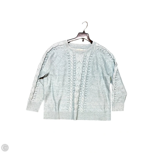 Sweater By Loft In Aqua, Size: 20