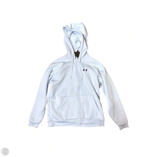 Sweatshirt Hoodie By Under Armour In Blue, Size: L