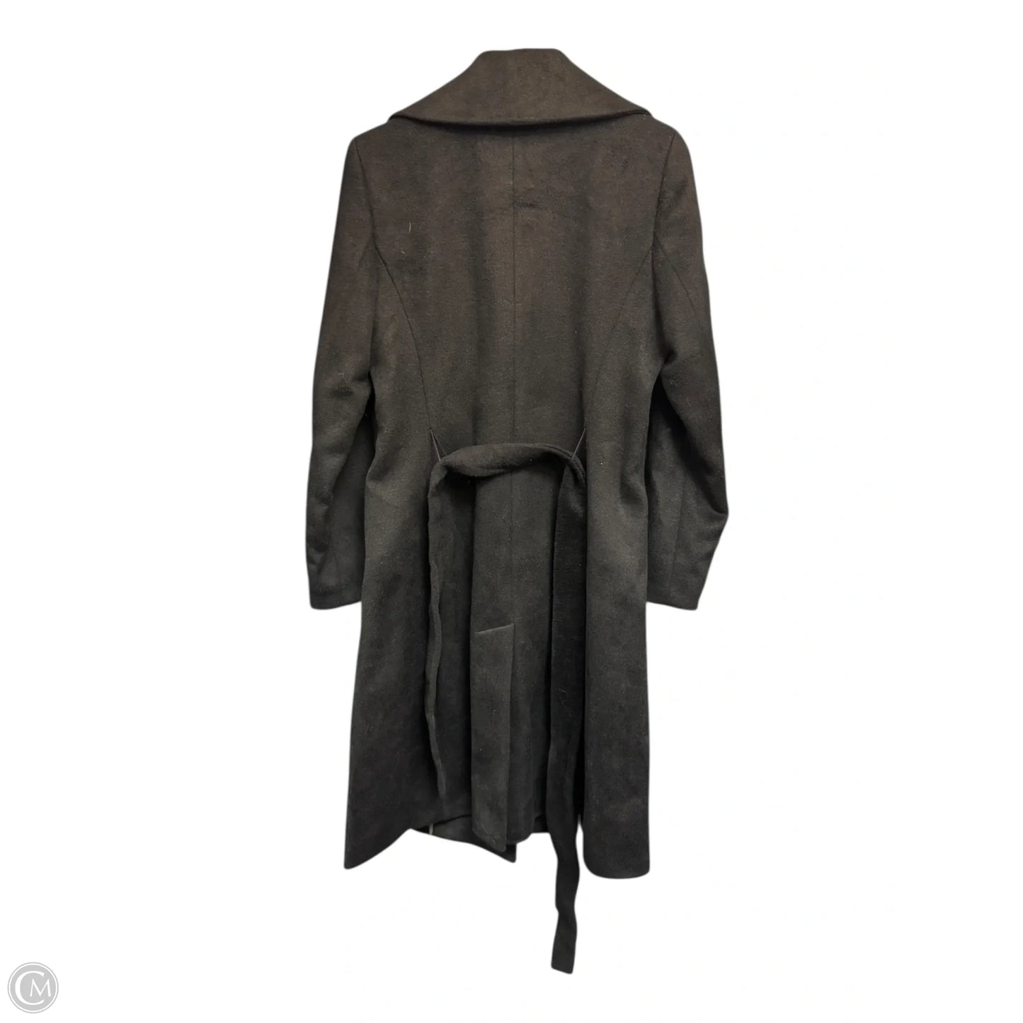 Coat Peacoat By Calvin Klein In Black, Size: S