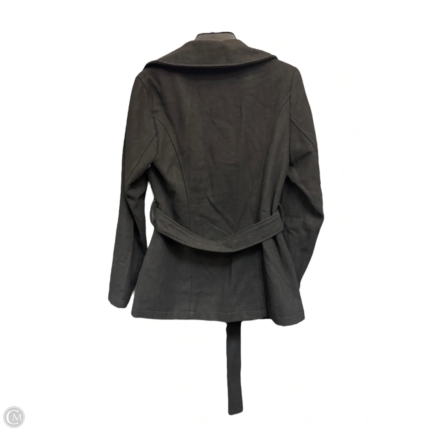 Coat Peacoat By Clothes Mentor In Black, Size: S