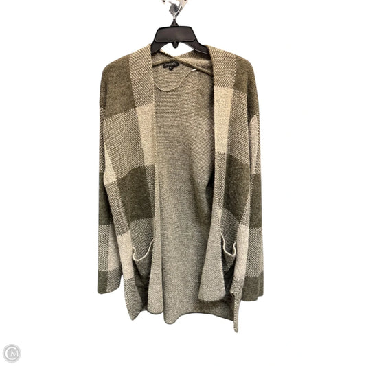 Sweater Cardigan By Papermoon In Green, Size: L