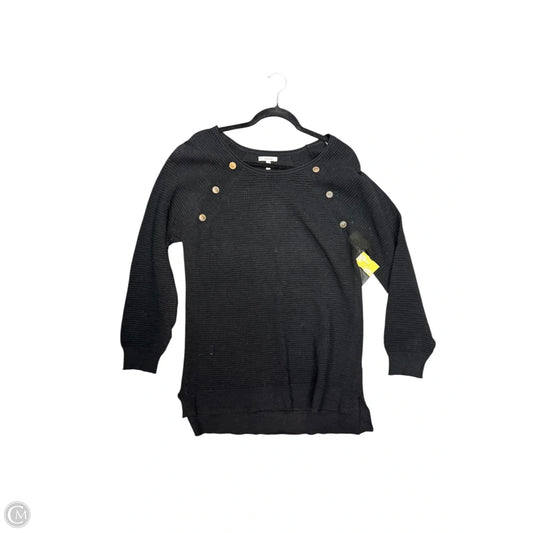 Top Long Sleeve By Maurices In Black, Size: L