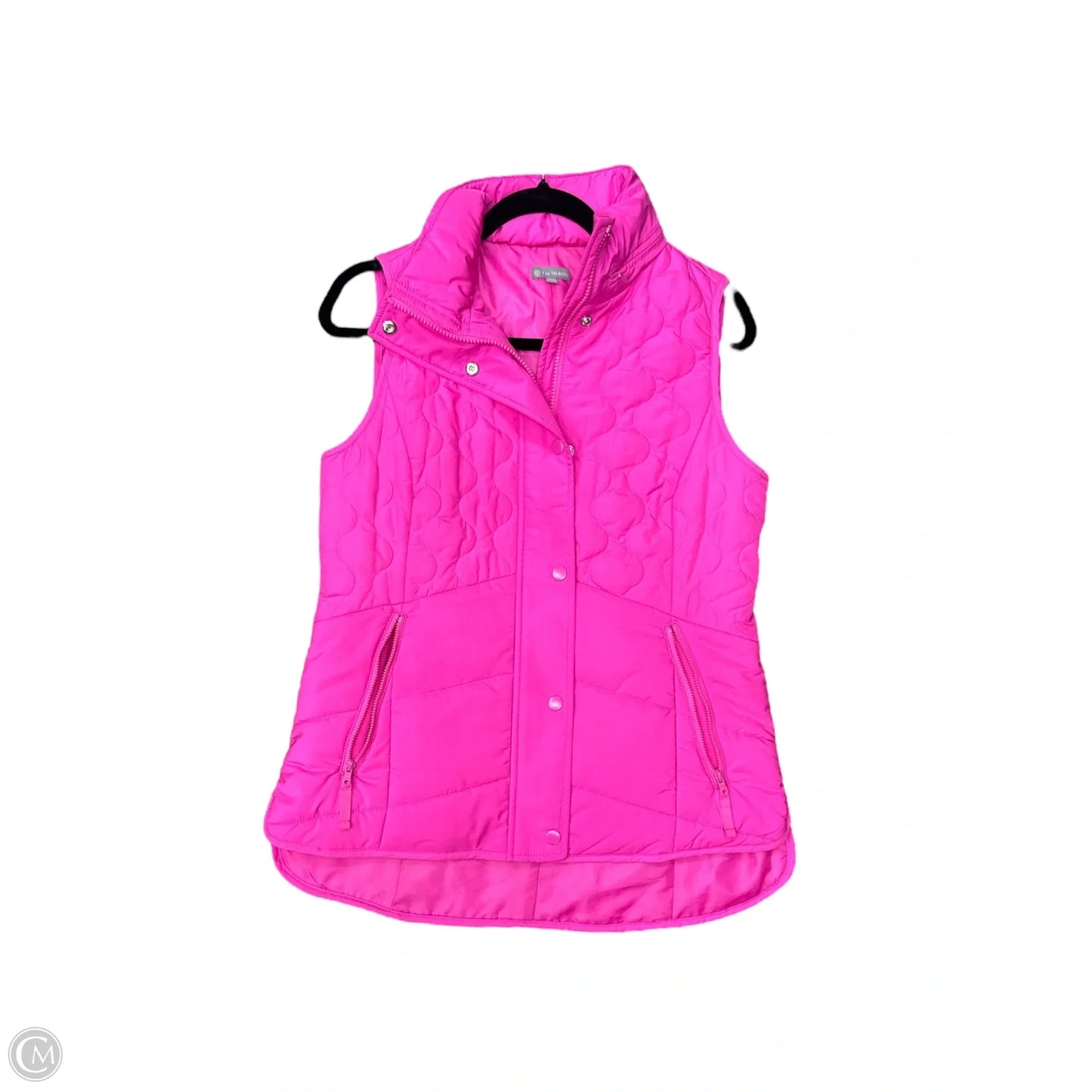 Vest Puffer & Quilted By Talbots In Pink, Size: Xs