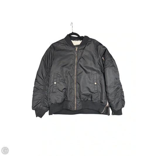 Coat Puffer & Quilted By Steve Madden In Black, Size: Xl