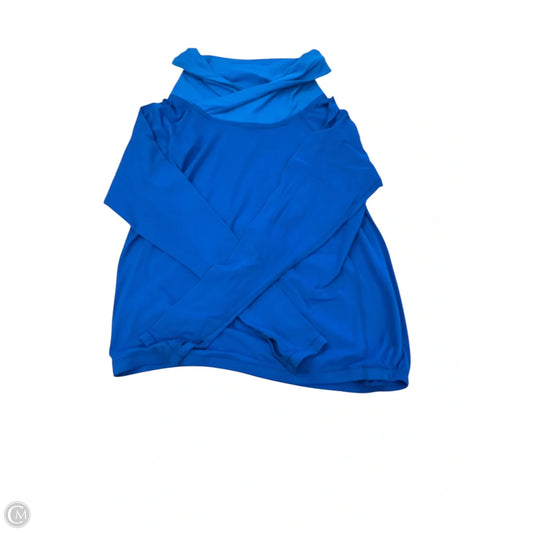 Top Long Sleeve By Lululemon In Blue, Size: 8