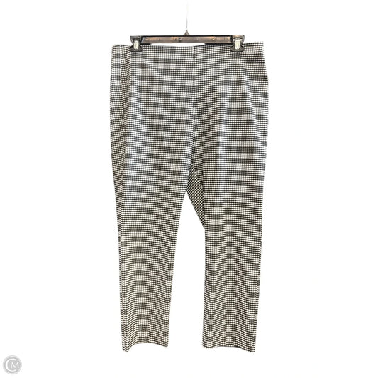 Pants Dress By Elle In Black & White, Size: 2x