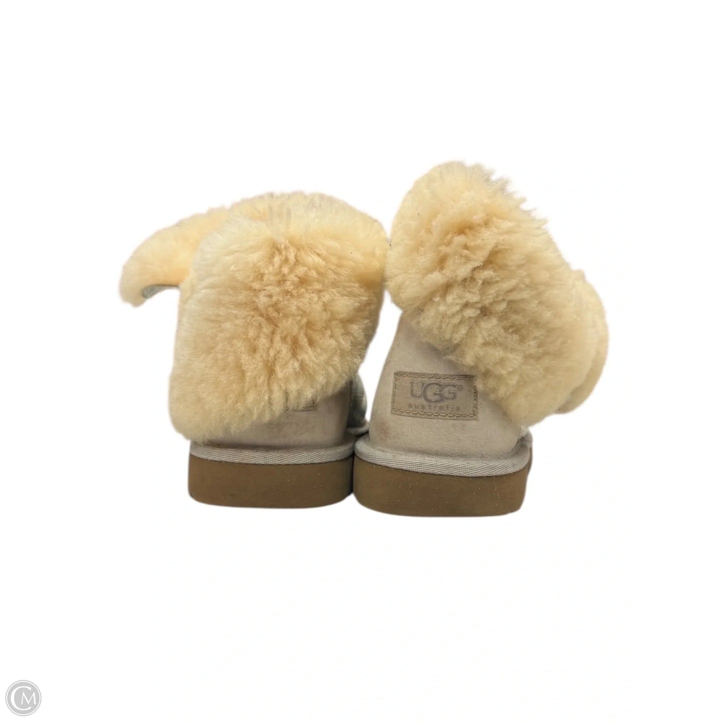 Boots Designer By Ugg In Silver, Size: 8