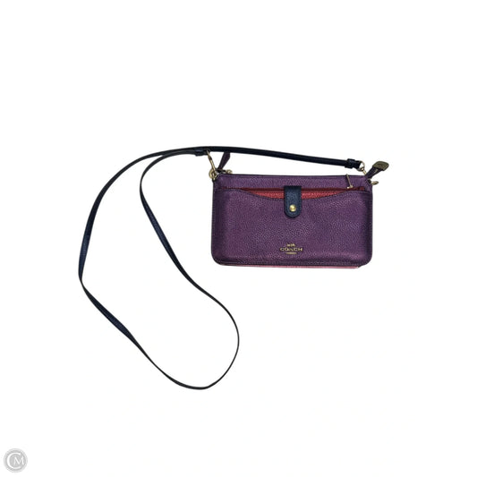 Handbag Designer By Coach, Size: Small