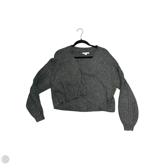 Sweater Cardigan By American Eagle In Grey, Size: S