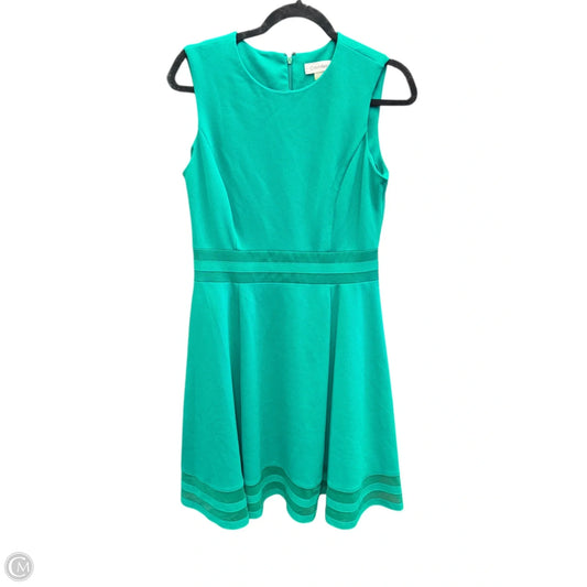 Dress Party Midi By Calvin Klein In Green, Size: 10