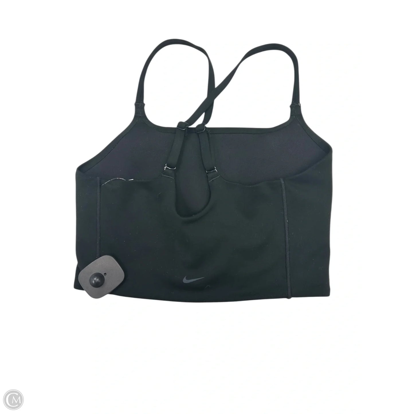 Athletic Bra By Nike Apparel In Black, Size: S