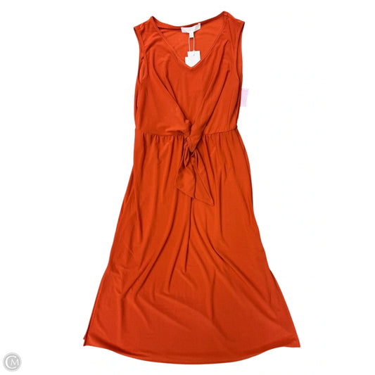 Dress Casual Maxi By Clothes Mentor In Orange, Size: S