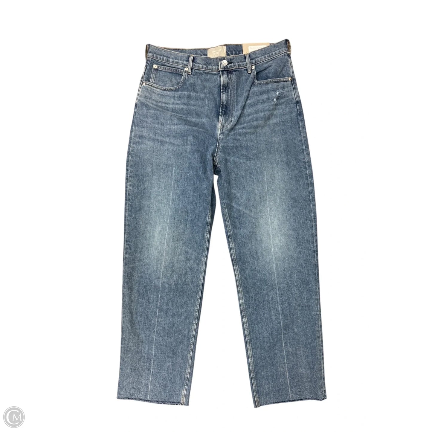 Jeans Straight By Everlane In Blue Denim, Size: 14l