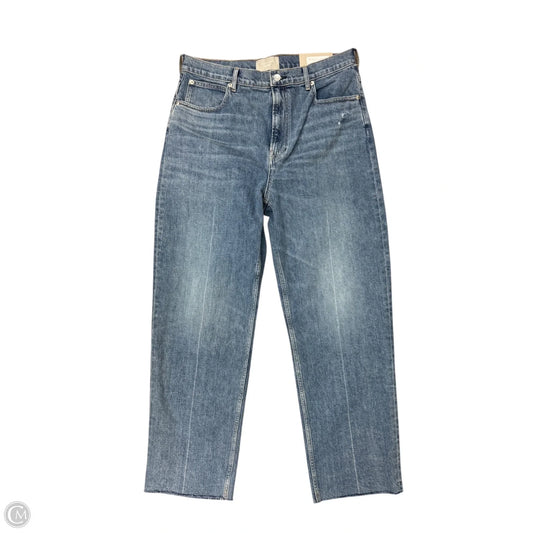 Jeans Straight By Everlane In Blue Denim, Size: 14l