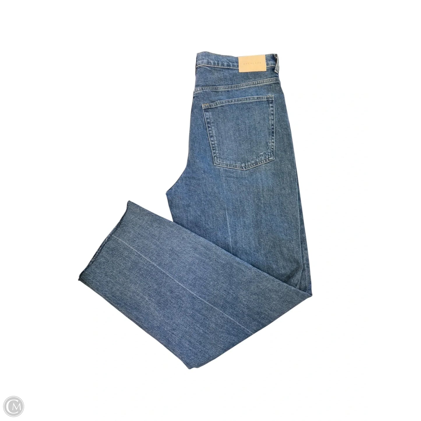 Jeans Straight By Everlane In Blue Denim, Size: 14l