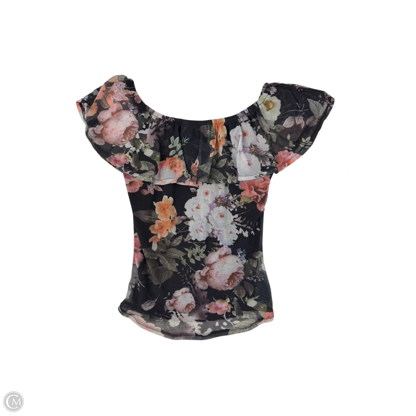 Top Short Sleeve By Clothes Mentor In Black, Size: Xs