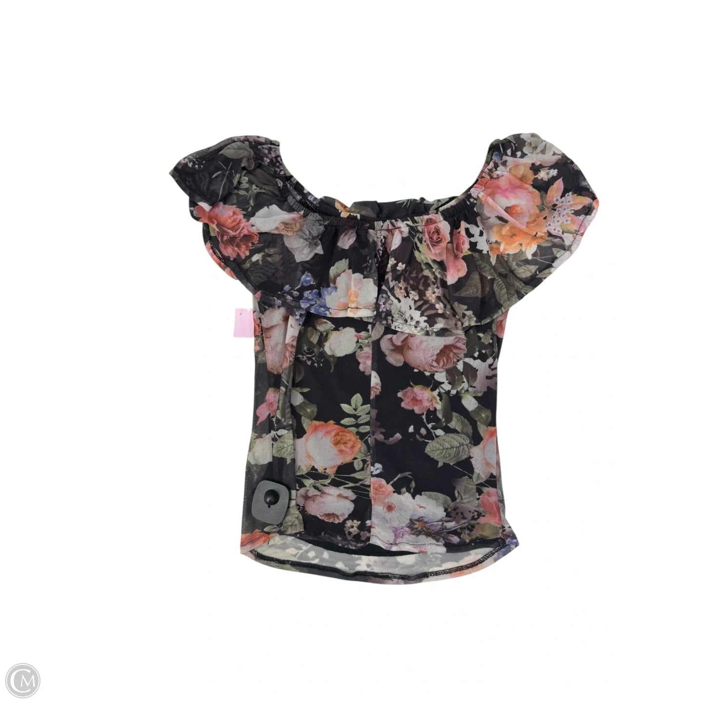 Top Short Sleeve By Clothes Mentor In Black, Size: Xs