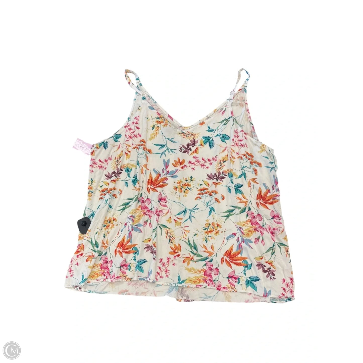 Top Sleeveless By Torrid In Floral Print, Size: 3x