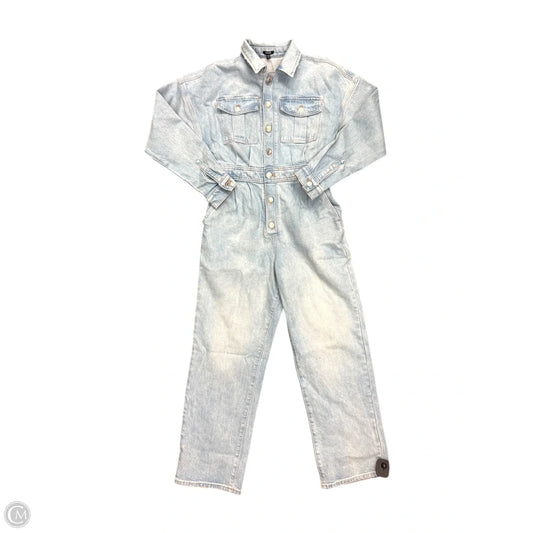 Jumpsuit By Express In Blue Denim, Size: 0