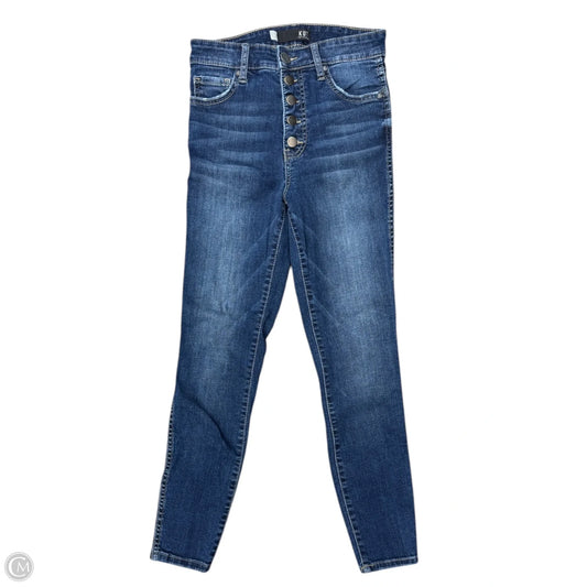 Jeans Skinny By Kut In Blue Denim, Size: 0