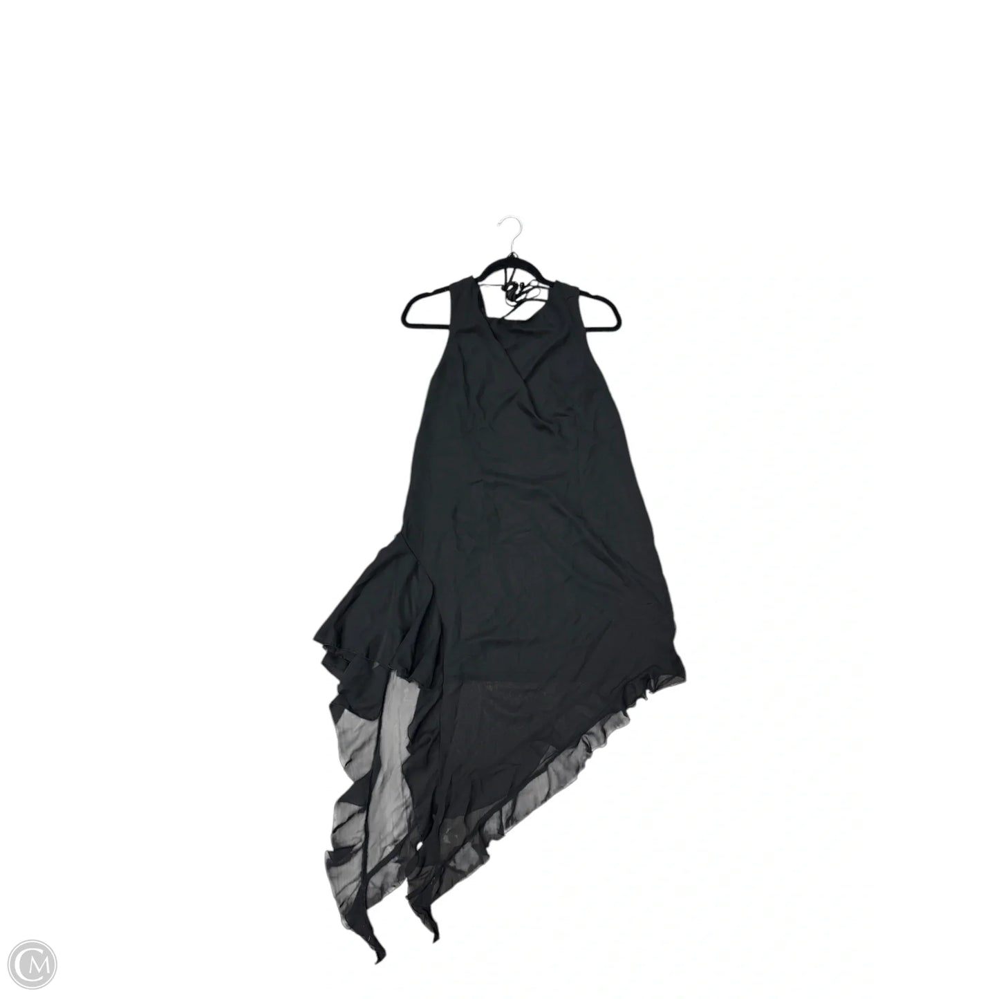 Dress Party Midi By Asos In Black, Size: 12