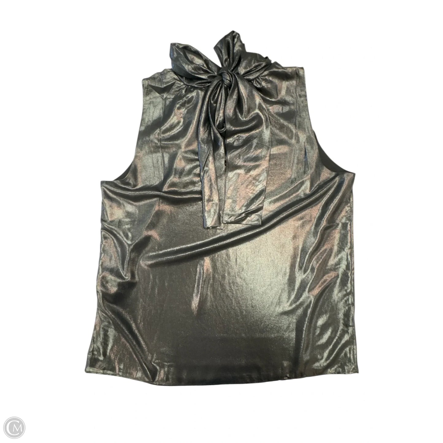 Top Sleeveless By White House Black Market In Silver, Size: S