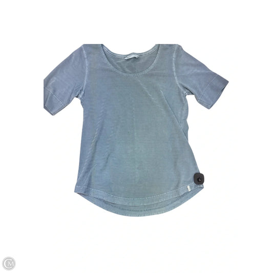 Top Short Sleeve By Woolrich In Blue, Size: Sp