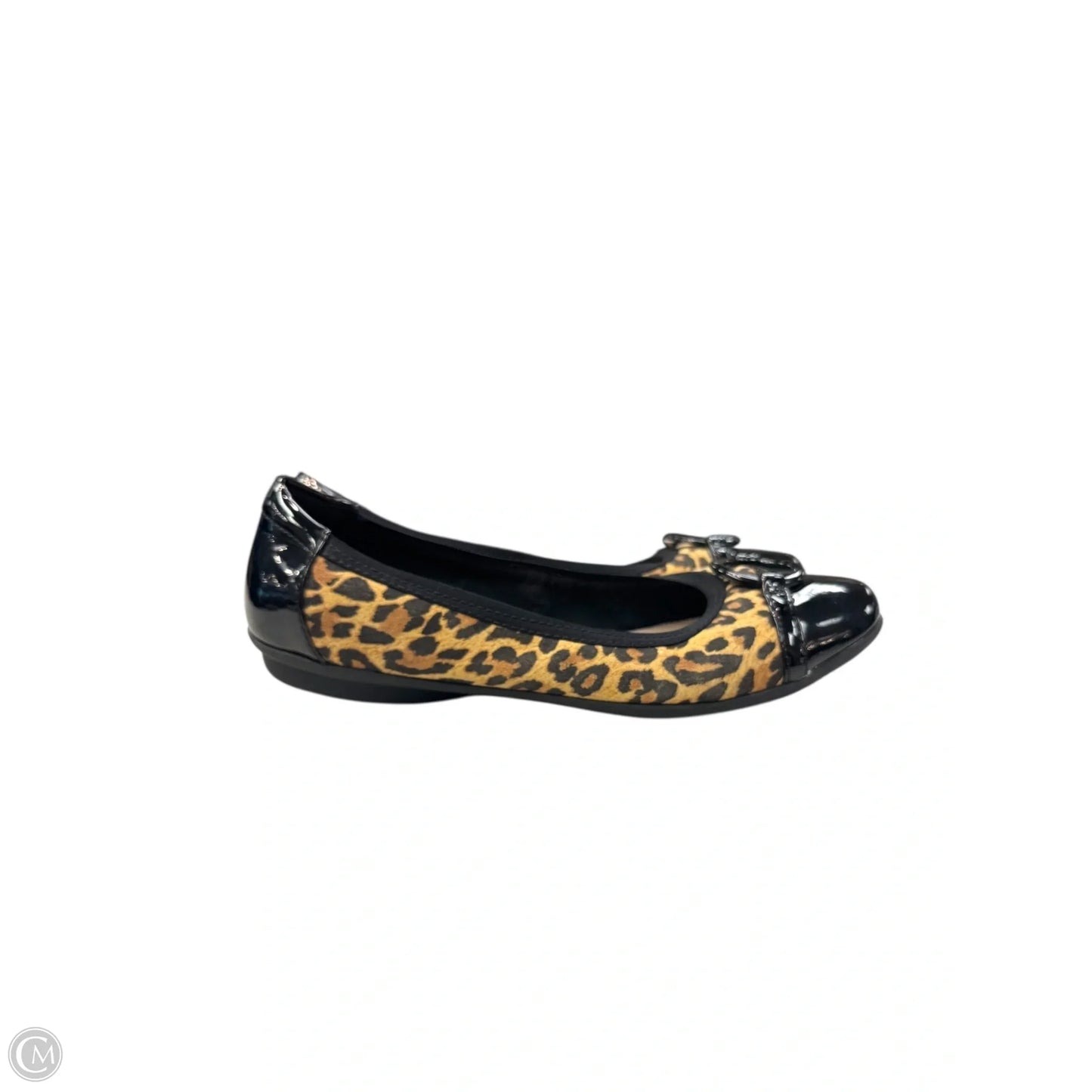 Shoes Flats By Clarks In Leopard Print, Size: 7.5