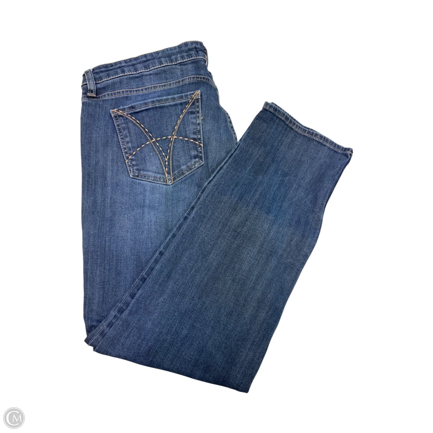 Jeans Skinny By Kut In Blue Denim, Size: 16