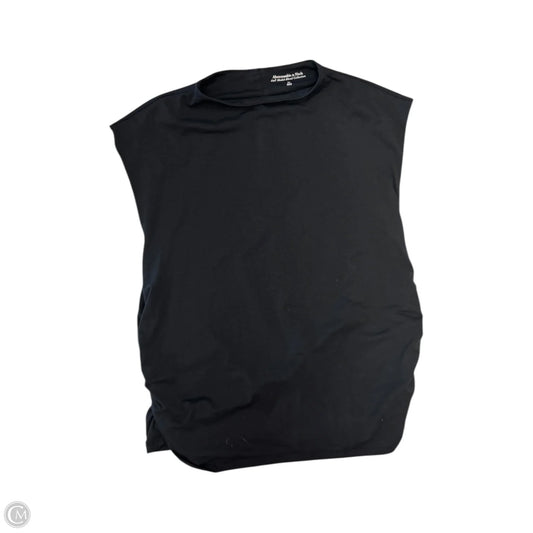 Top Sleeveless By Abercrombie And Fitch In Black, Size: Xl