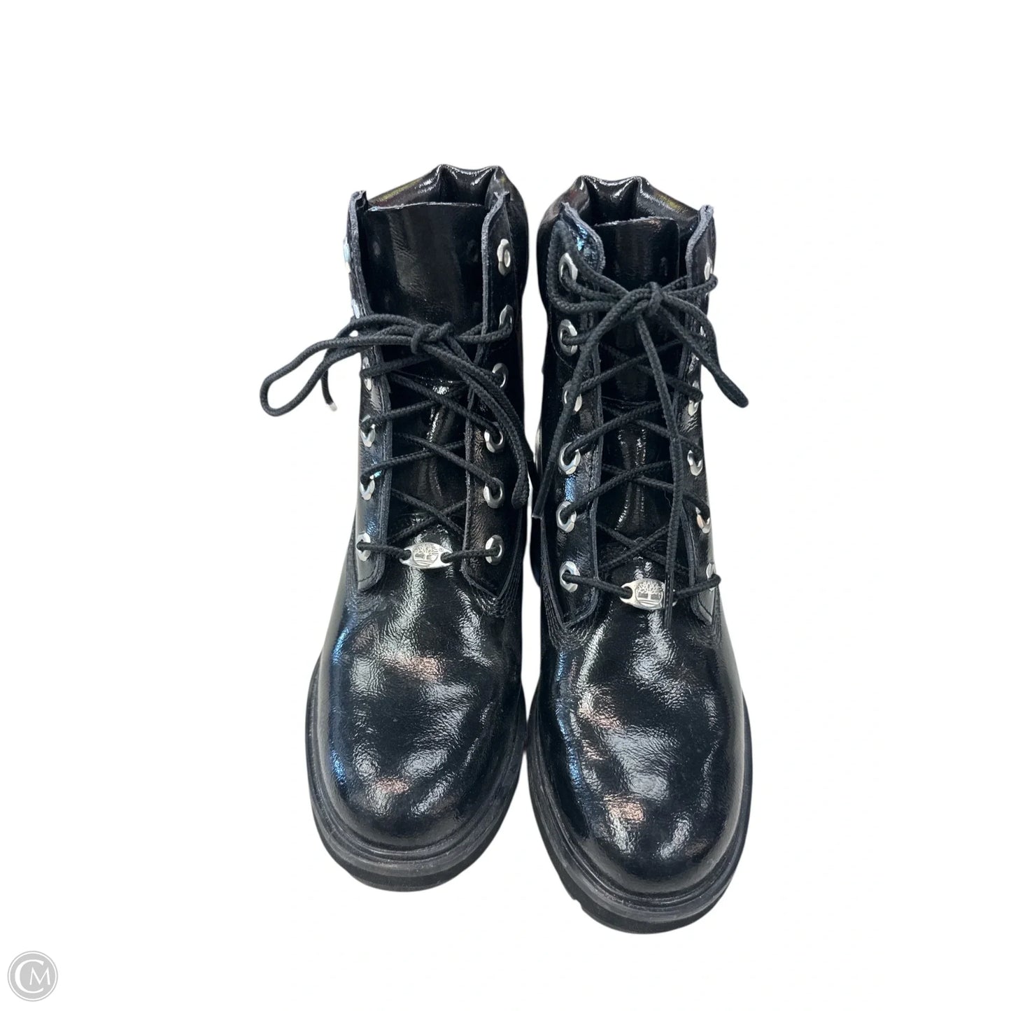 Boots Ankle Heels By Timberland In Black, Size: 7