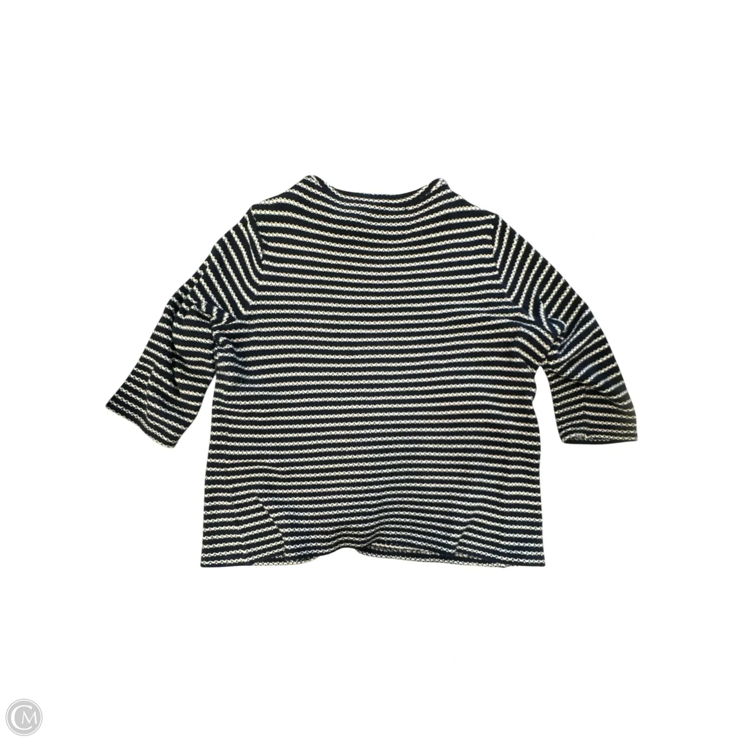 Sweater By Talbots In Striped Pattern, Size: 1x